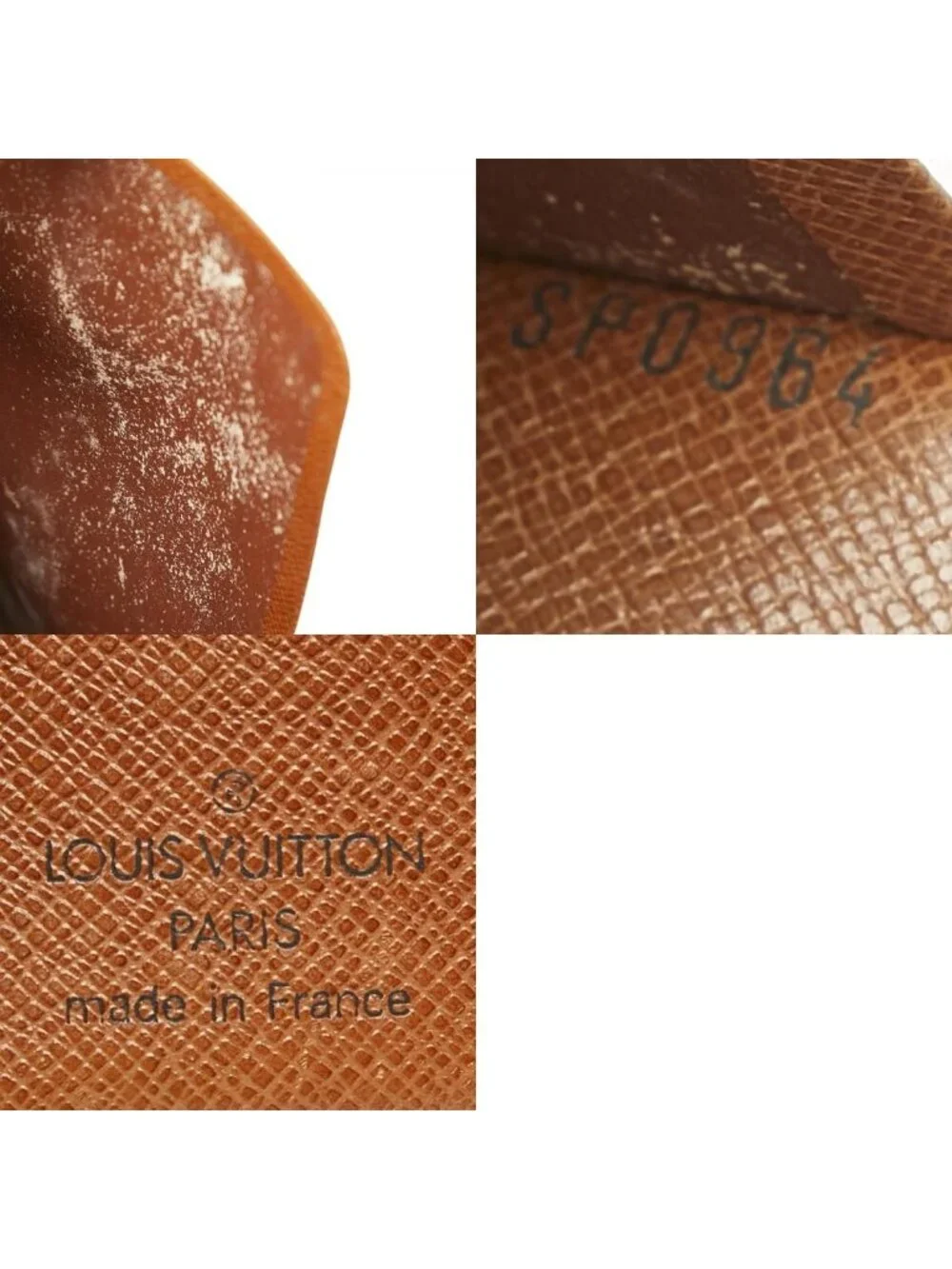 Louis Vuitton Monogram Agenda System Planner Brown Leather